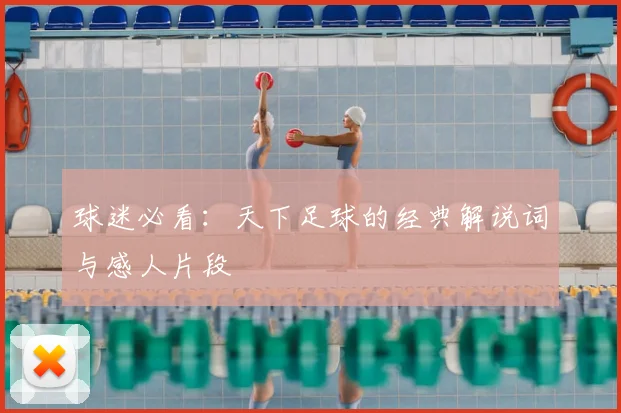 球迷必看：天下足球的经典解说词与感人片段